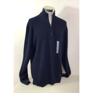 Calvin Klein Sweater 1/2 Zip Mens 2XL New